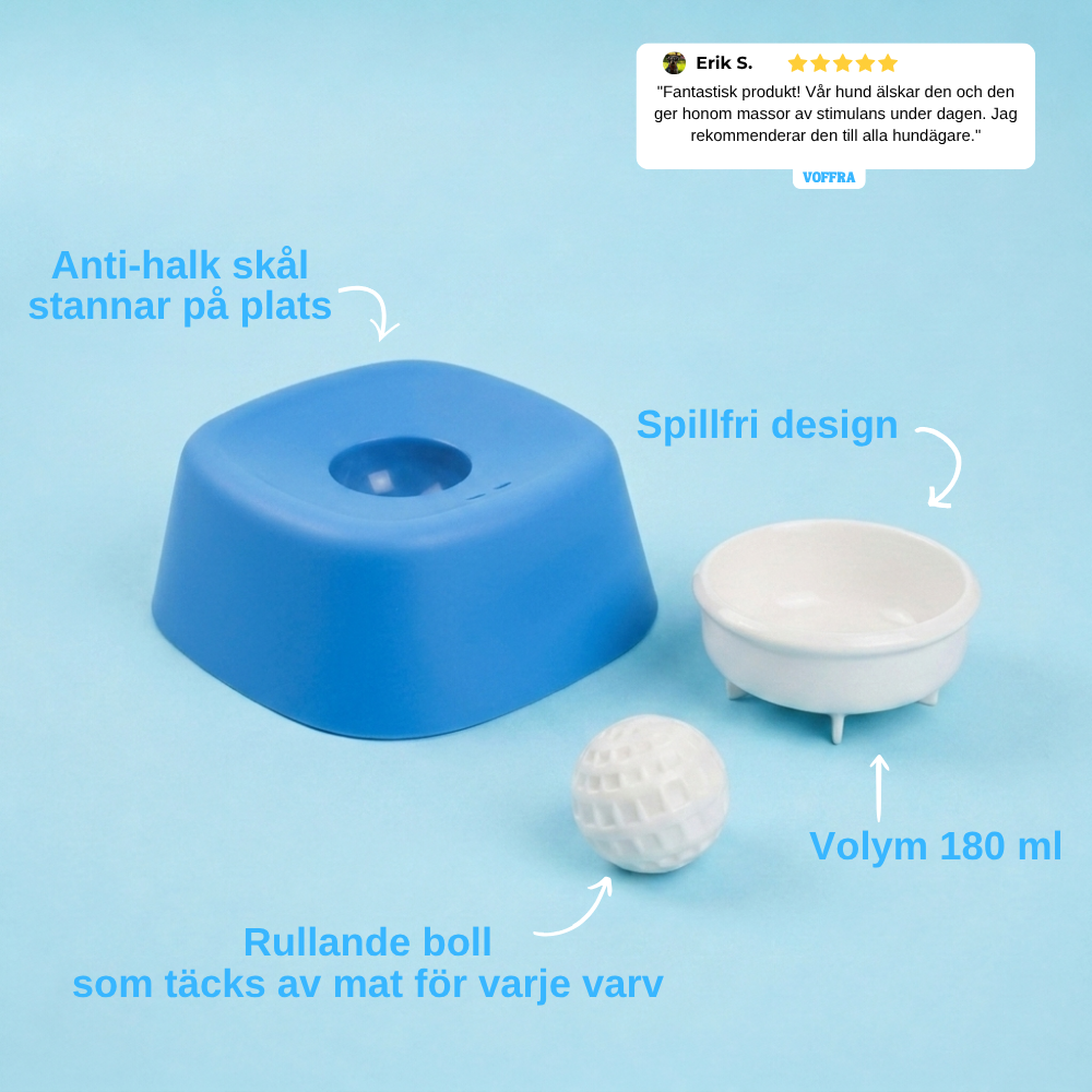 Voffra - Lugnande slickskål!